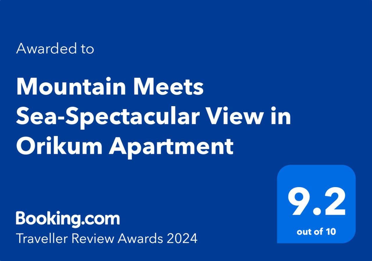 Mountain Meets Sea-Spectacular View In Orikum Apartment 외부 사진